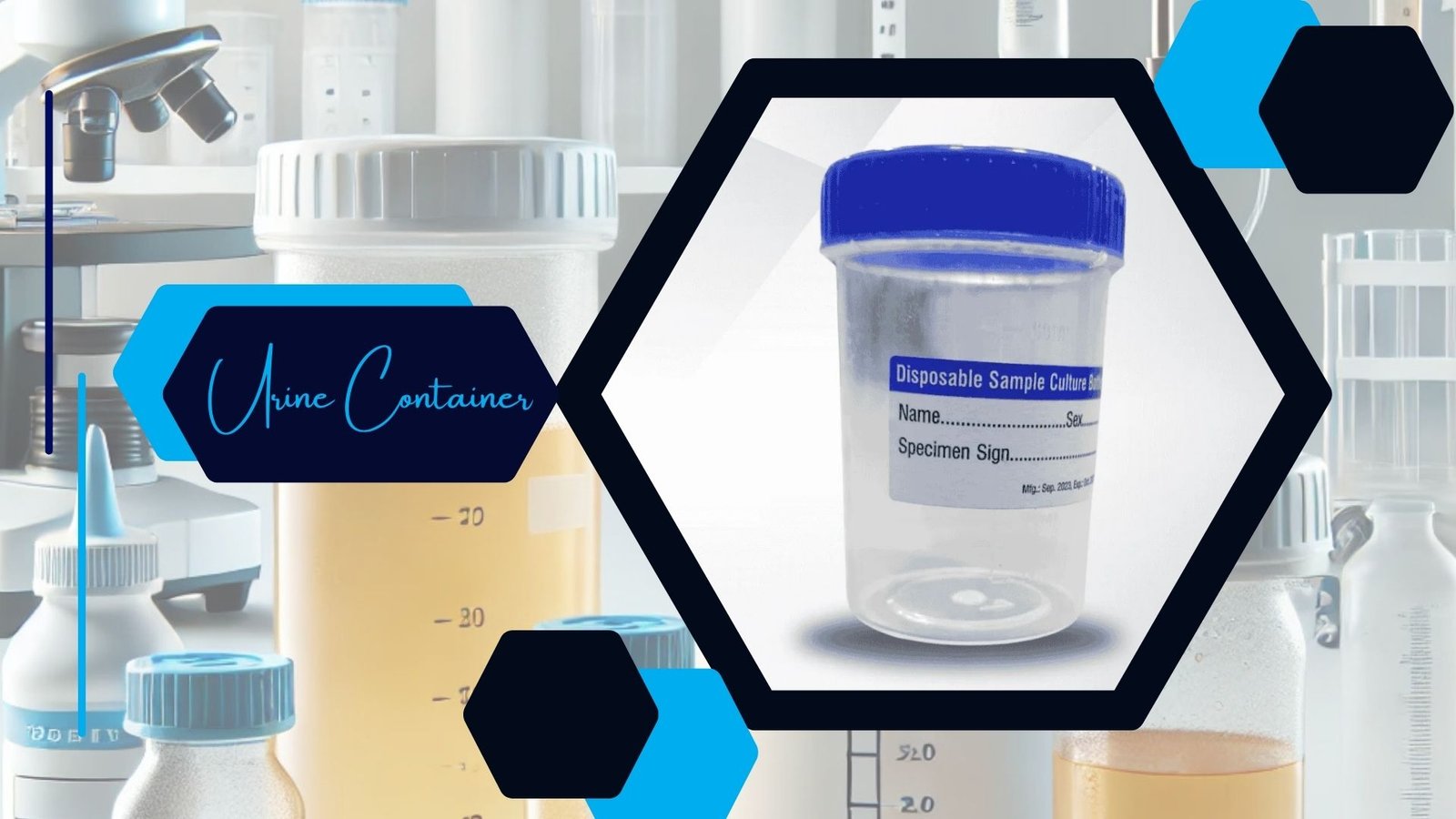 MK Plast Urine Containers