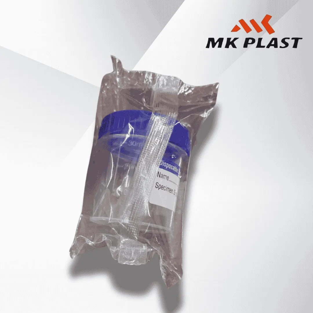 MK Plast 30 ml Sterile Urine Sample Container