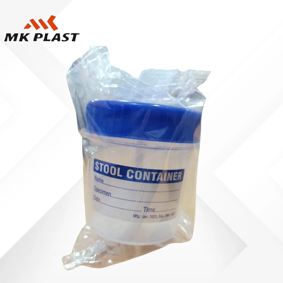 40ml Stool Container Sterile By MK Plast