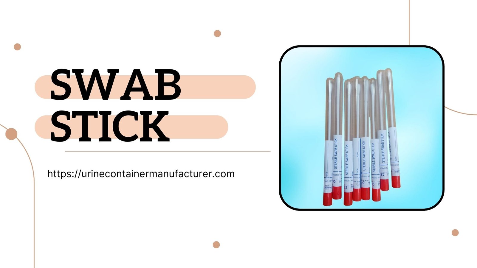 Swab Stick By MK Plast