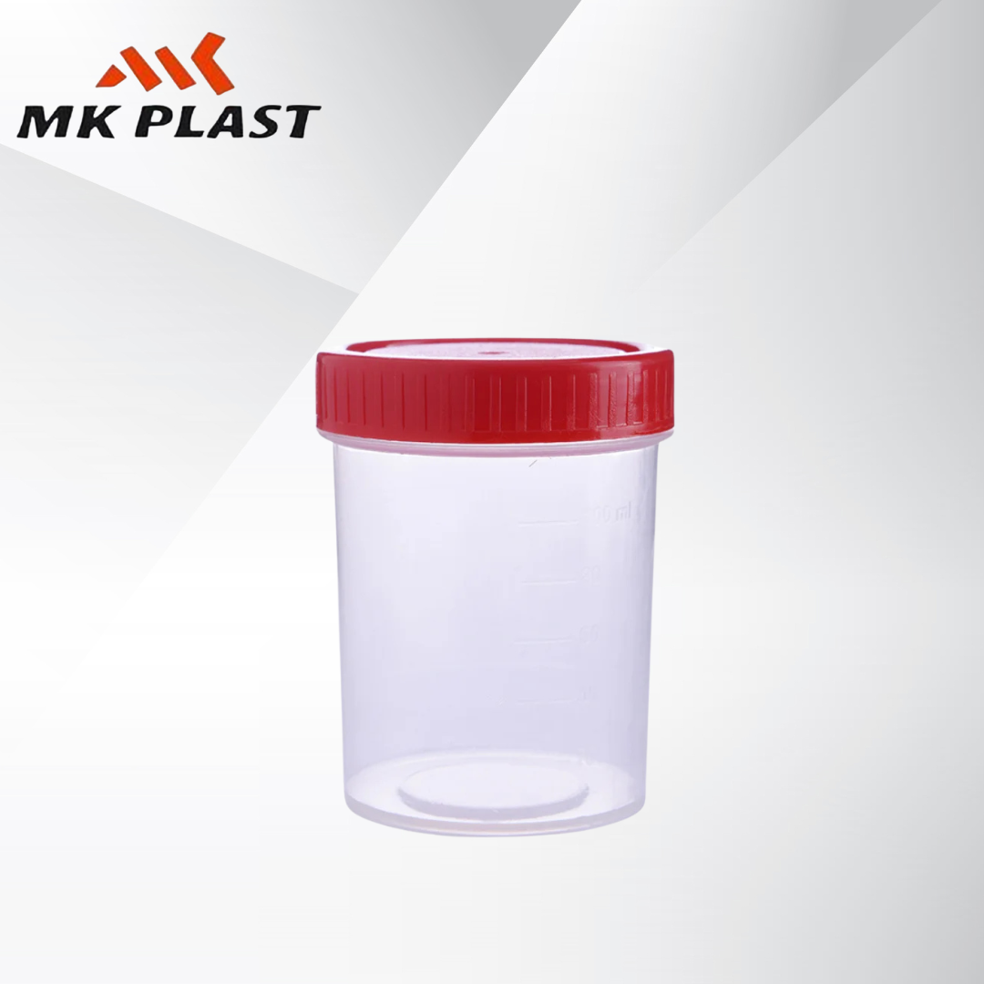 Sterile 60ml Urine Container by MK Plast